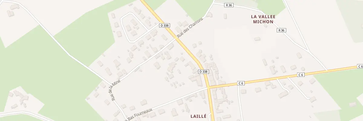 Plan du 6 Rte de Tours à Marigné-Laillé