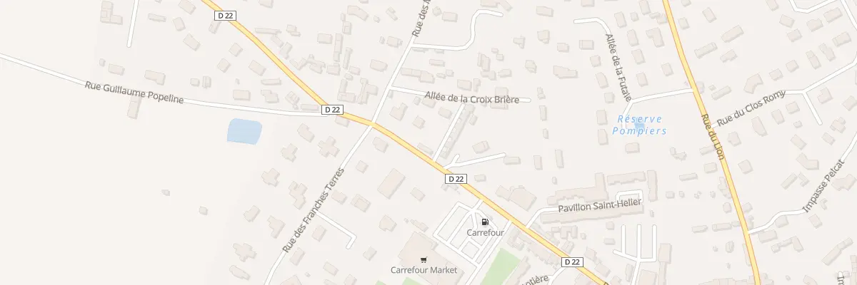 Plan du 352 Rue Albert Sorel à Beuzeville