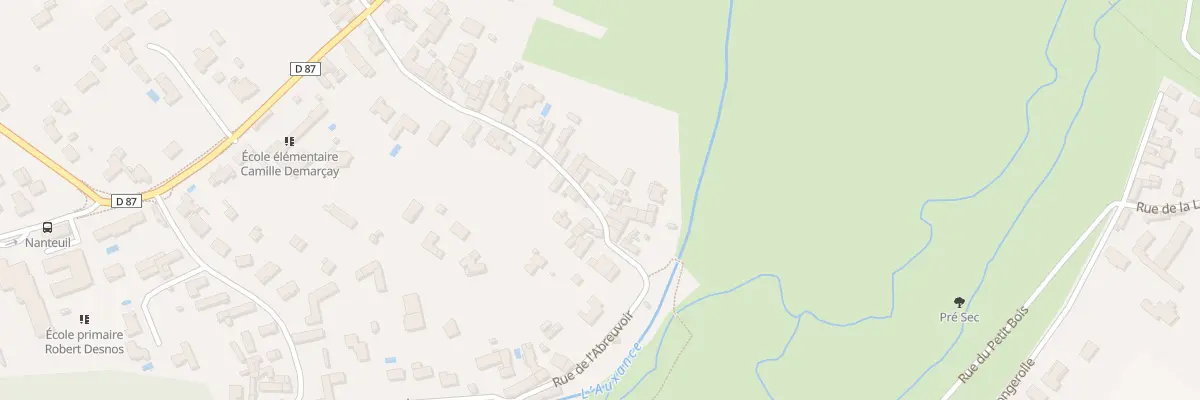 Plan du 12 Rue de l’Abreuvoir à Migné-Auxances
