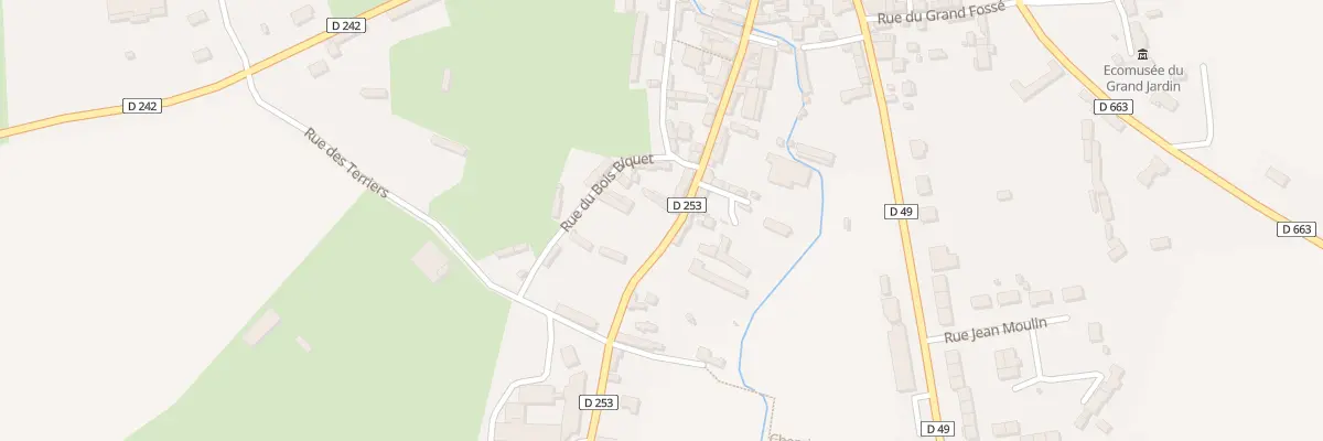 Plan du 30 Rue du Bois Benard à Sap-en-Auge