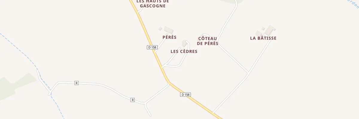 Plan du 5097 Peres à Bezolles