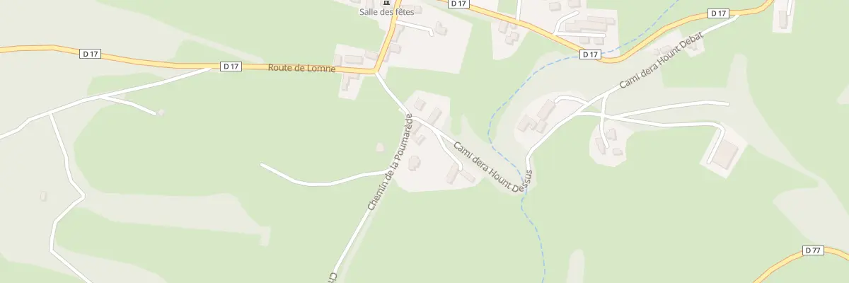 Plan du 4 Cami dera Hount Dessus à Avezac-Prat-Lahitte