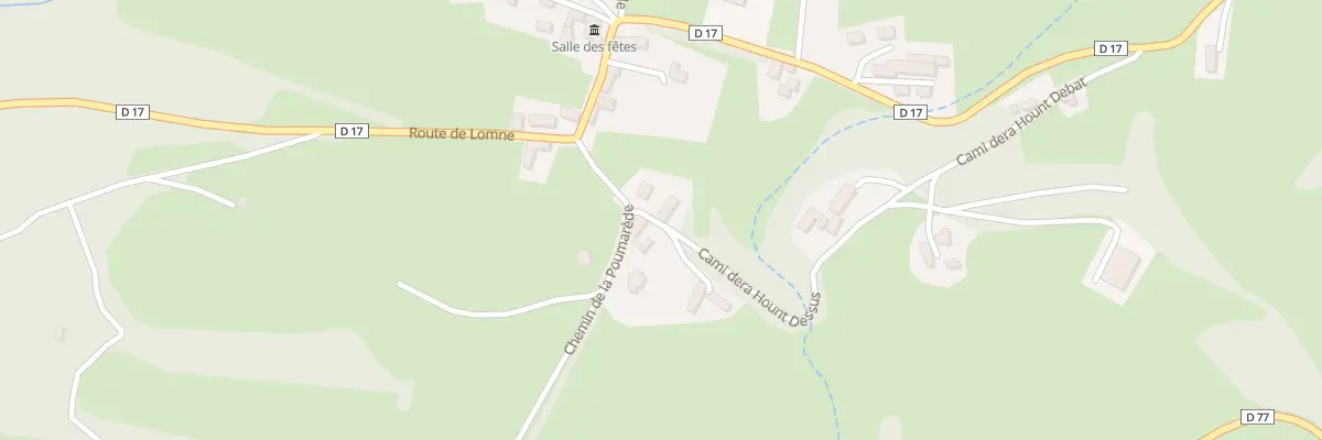 Plan du 5 Cami dera Hount Dessus à Avezac-Prat-Lahitte