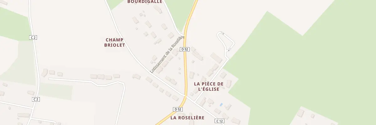 Plan du 5843 La Pièce de l’Eglise à Saint-Mars-d’Outillé