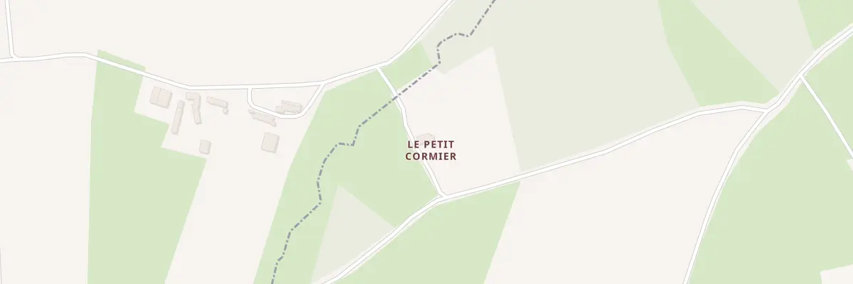 Plan du 1 Le Petit Cormier à La Bruère-sur-Loir