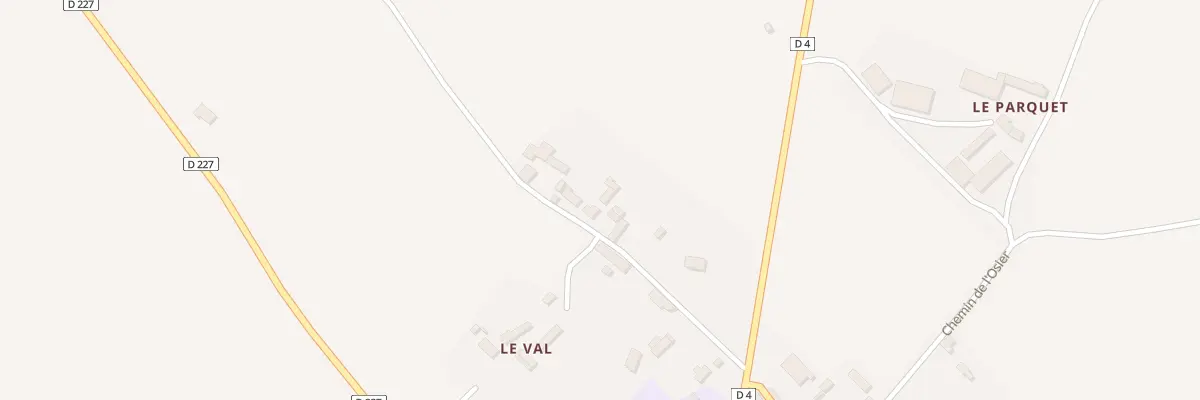 Plan du 39 Le Val à Montchevrel
