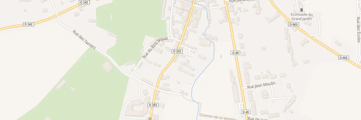 Plan du 37 Rue du Bois Benard à Sap-en-Auge