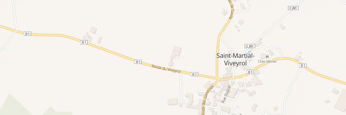 Plan du 1396 Rte du Viveyrol à Saint-Martial-Viveyrol