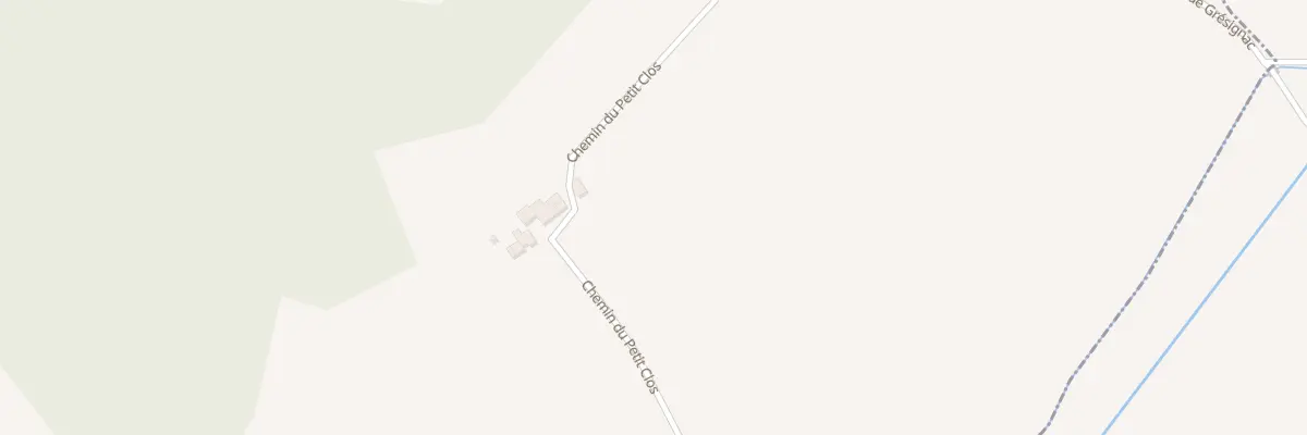 Plan du 420 Che du Petit Clos à La Chapelle-Grésignac
