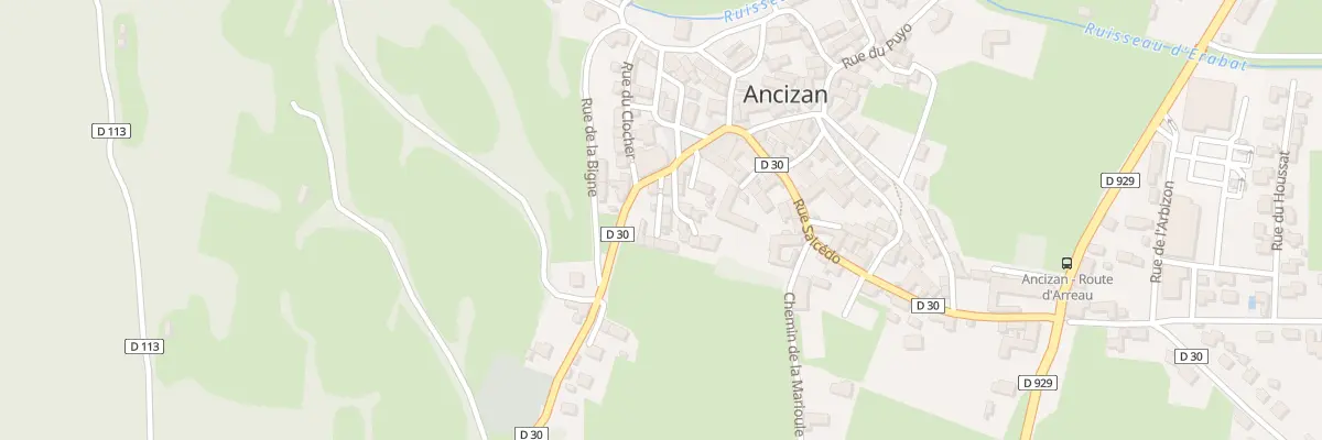 Plan du 5072 Le Village à Ancizan
