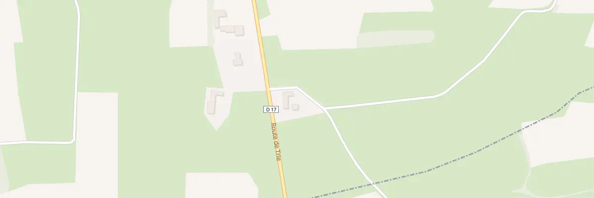 Plan du 2 Che de Bonnefont à Lustar
