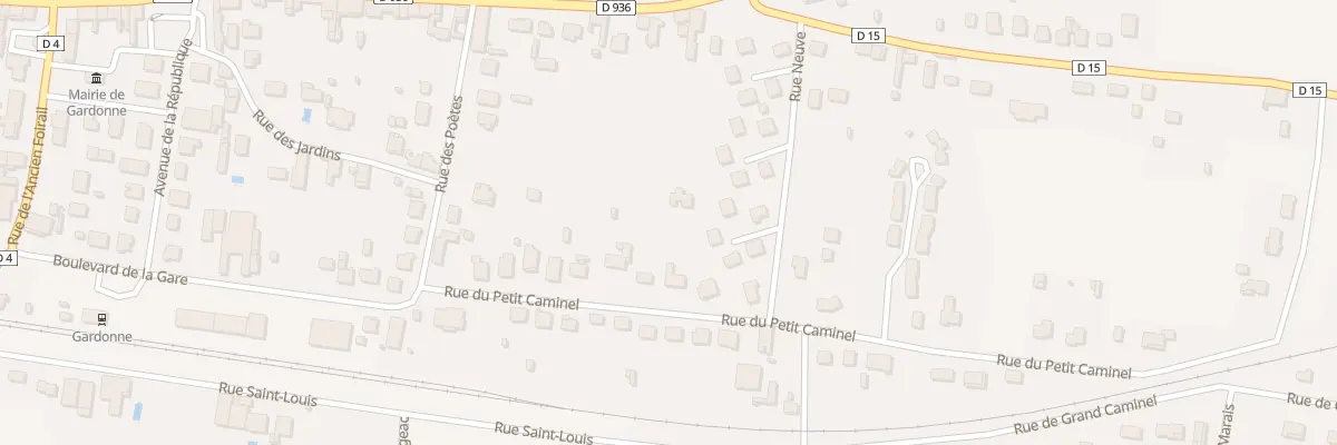 Plan du 13B Rue du Petit Caminel à Gardonne