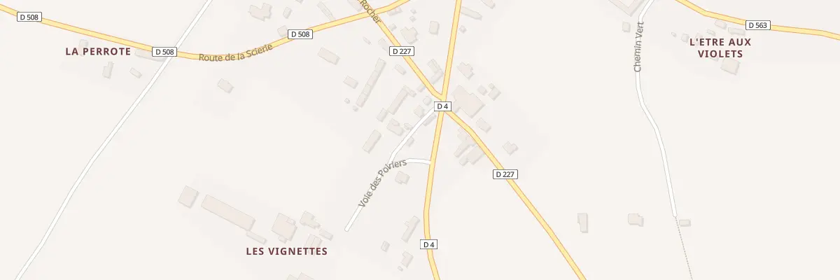 Plan du 9 La Croix à Montchevrel