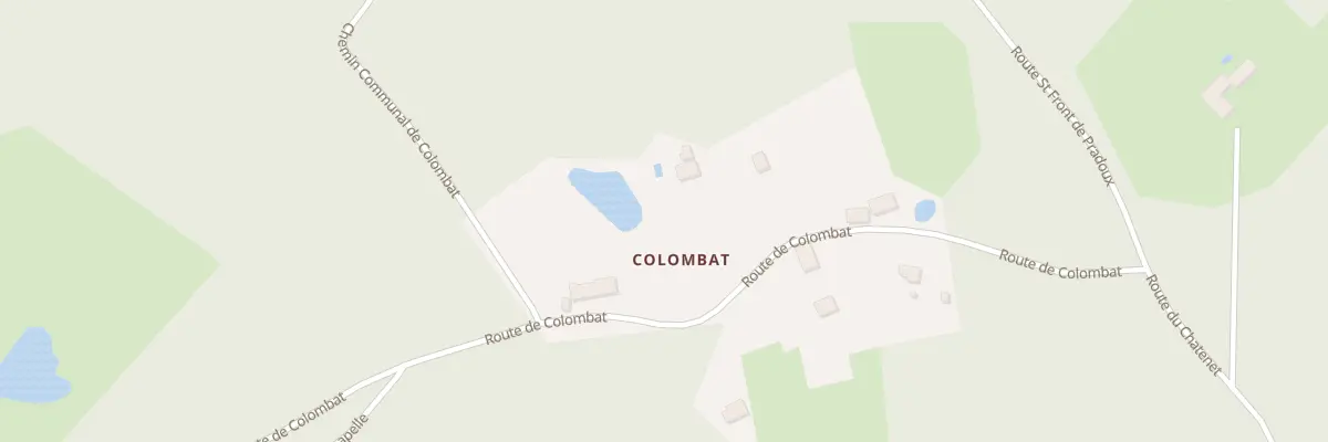 Plan du 30C Colombat à Saint-Étienne-de-Puycorbier
