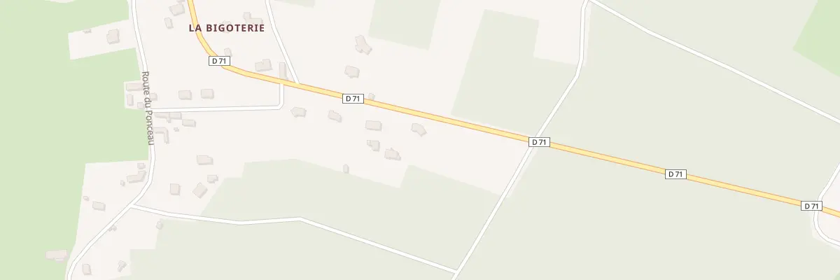 Plan du 20 Rte de Chateau Du Loir à Lavernat