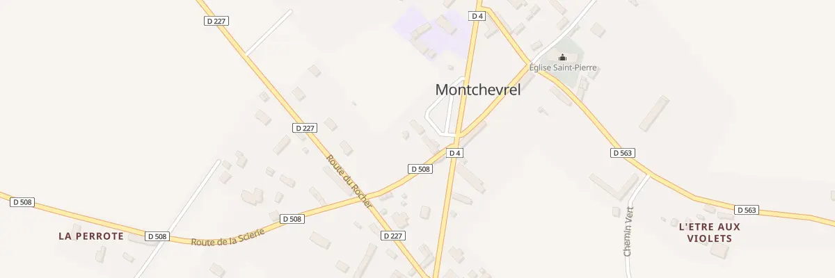 Plan du 32 Les Forges à Montchevrel