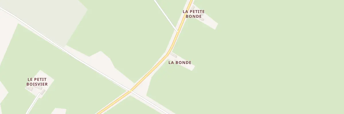 Plan du 5153 La Bonde à Saint-Aignan