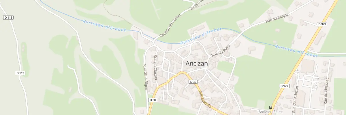 Plan du 5094 Le Village à Ancizan