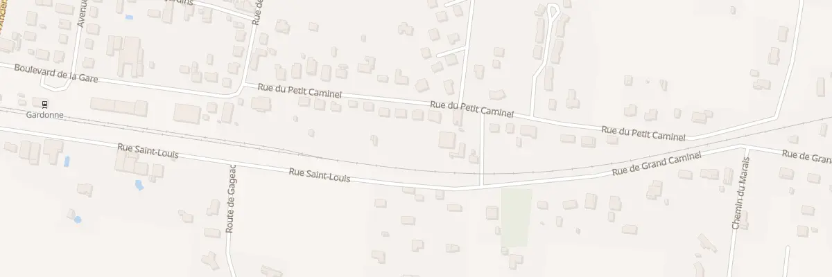 Plan du 18 Rue du Petit Caminel à Gardonne