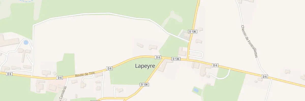 Plan du 5026 Las Hounts à Lapeyre