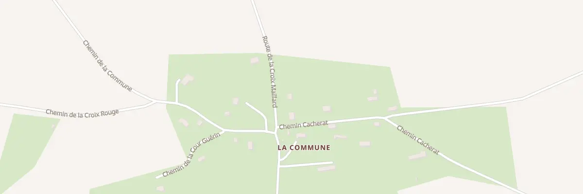 Plan du 2212 Rte de la Croix Maillard à Moyaux