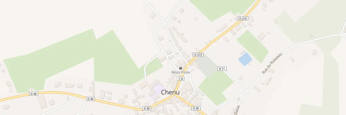 Plan du 9 Pl de l’Eglise à Chenu