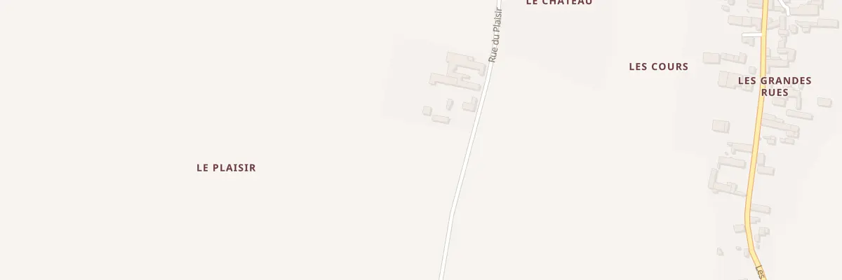 Plan du 14 Le Plaisir à Sazilly