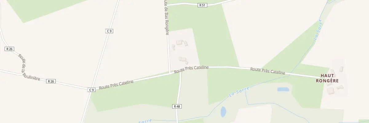 Plan du 241 Rte Près Cateline à Savigné-sur-Lathan
