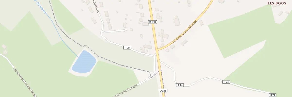 Plan du 33 Rue des Charpentiers à Marigné-Laillé