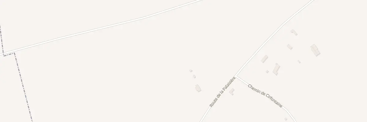 Plan du 551 Rte de la Palaisière à Marolles