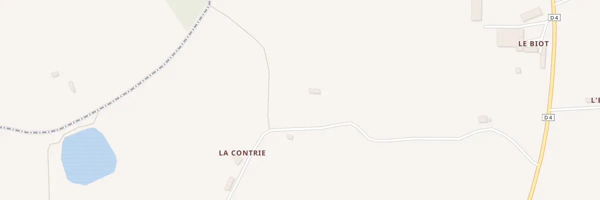 Plan du 87 La Contrie à Montchevrel