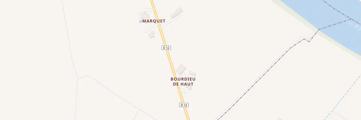 Plan du 180 Rte de Buzet à Thouars-sur-Garonne