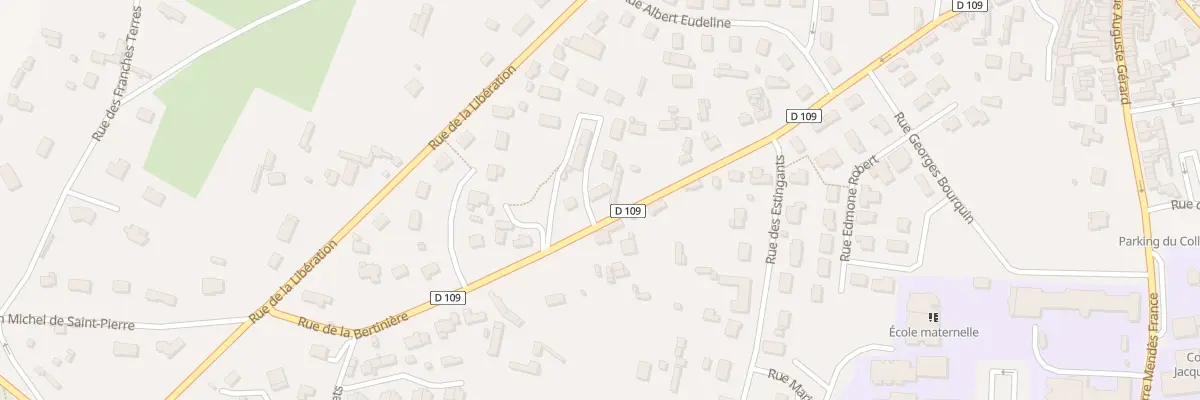 Plan du 426 Rue de la Bertinière à Beuzeville