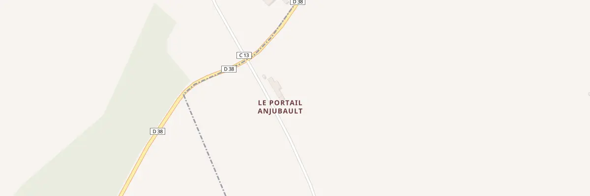 Plan du 5043 Le Portail Anjubault à Avesnes-en-Saosnois