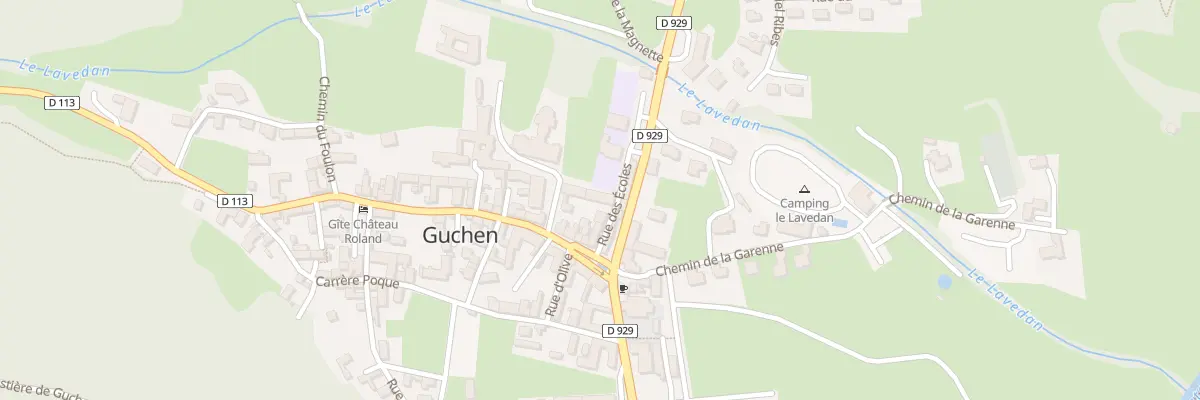 Plan du 11 Rue des Ecoles à Guchen