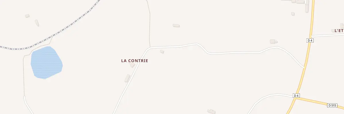 Plan du 86 La Contrie à Montchevrel