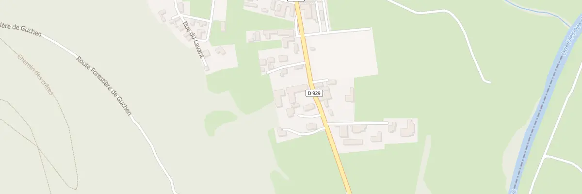 Plan de Artigaoux à Guchen
