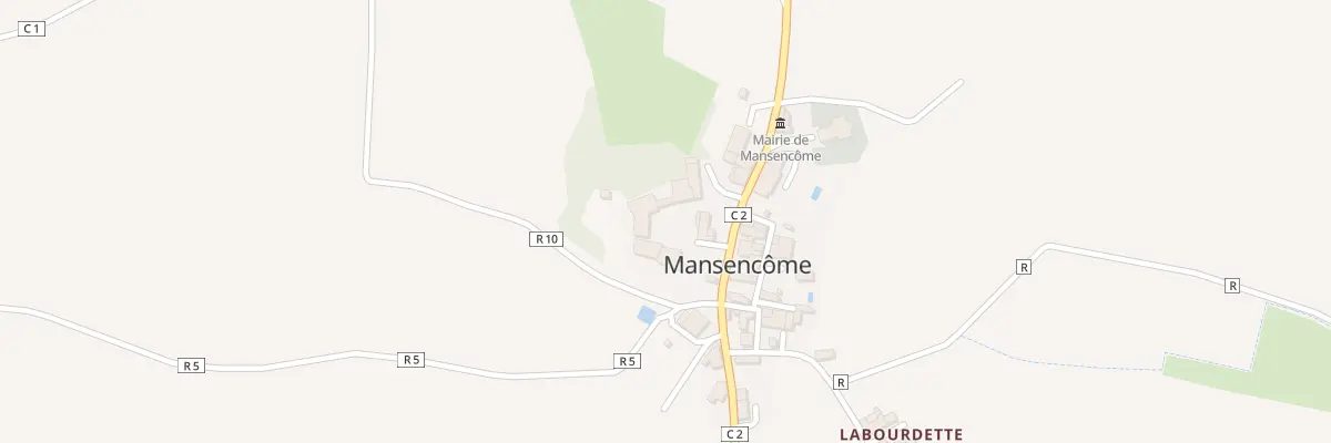 Plan du 94 Rue de la Ténarèze à Mansencôme