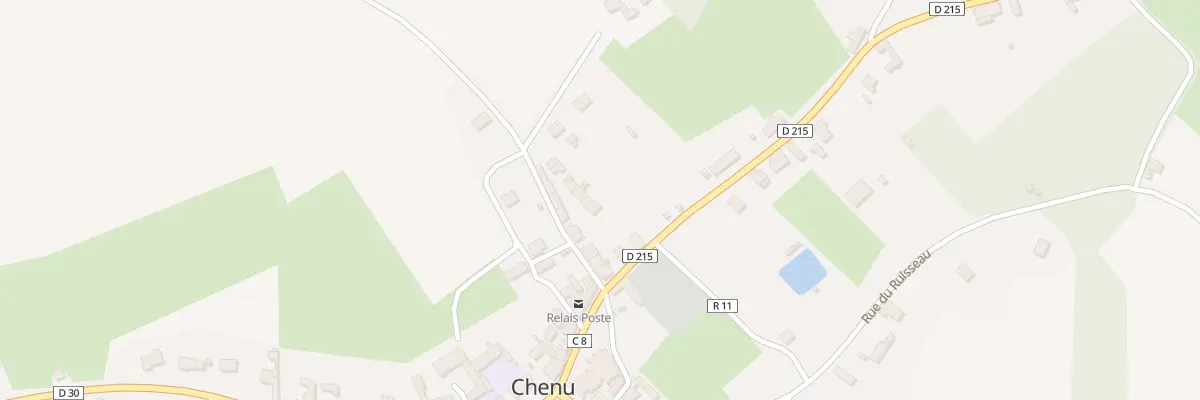 Plan du 8 Rue de la Petite Brosse à Chenu