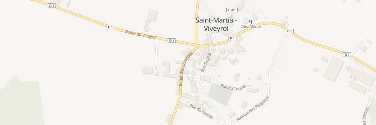 Plan du 33 Rte des Garennes à Saint-Martial-Viveyrol