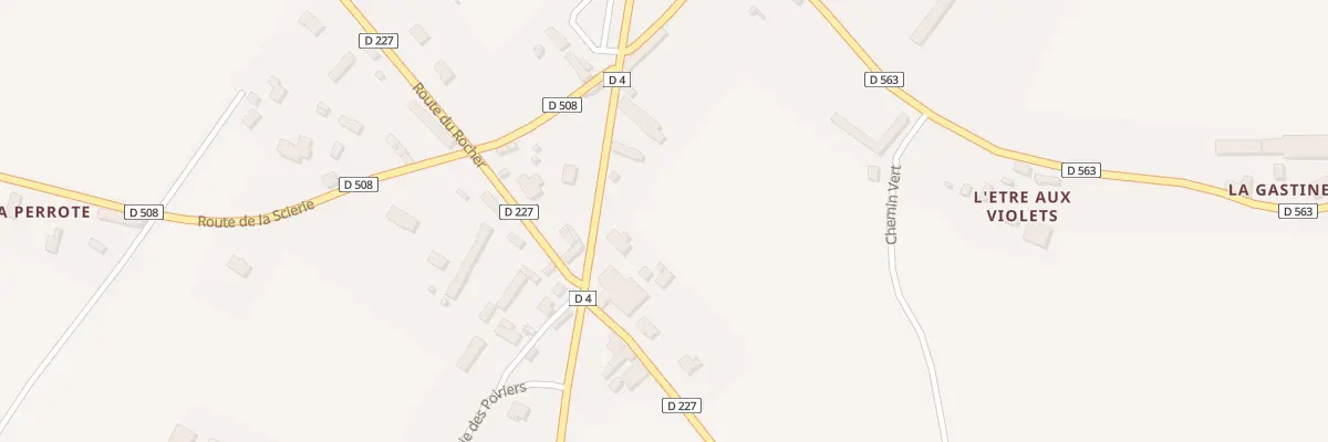 Plan du 17 La Croix à Montchevrel