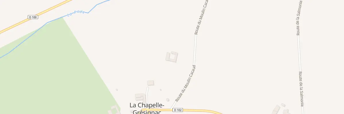 Plan du 121 Rte du Moulin Cacaud à La Chapelle-Grésignac