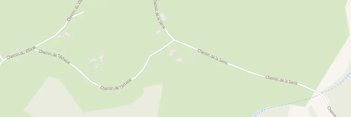 Plan du 5063 A Techene à Sarraguzan