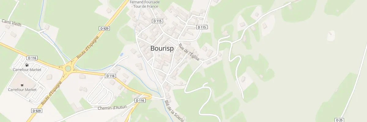 Plan du 5063A Le Village à Bourisp