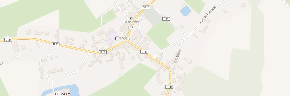 Plan du 3 Rue Grande Rue à Chenu