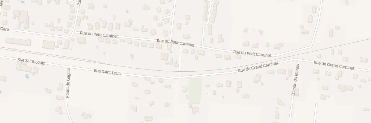 Plan du 127 Rue du Petit Caminel à Gardonne