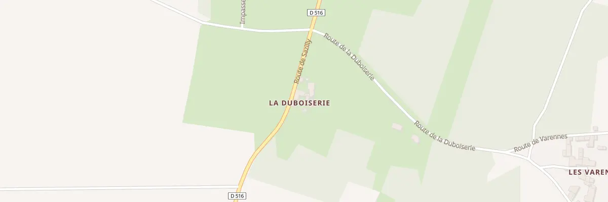 Plan du 7 Rte de Sazilly à Lémeré