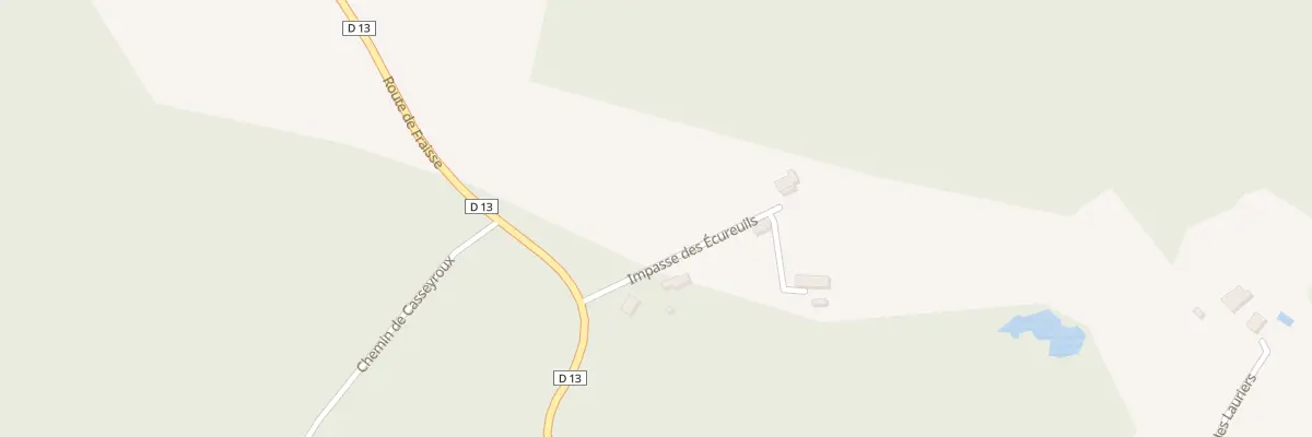 Plan du 97 Imp des Écureuils à Saint-Georges-Blancaneix