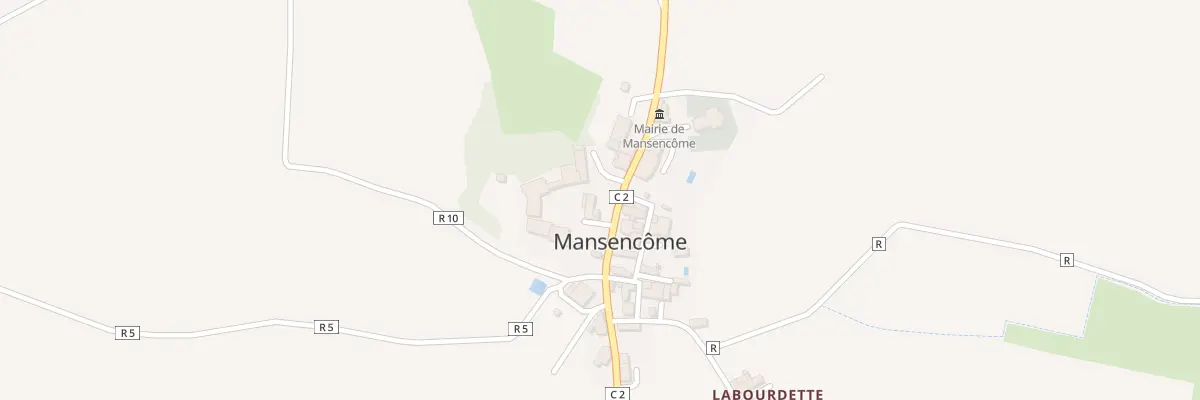 Plan du 104 Rue de la Ténarèze à Mansencôme