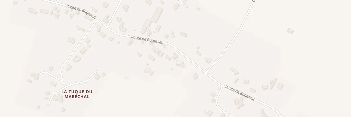 Plan du 612 Rte de Bugassat à Tonneins